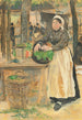 La Cuisinière au marché - Jean François Raffaëlli — vista dell’opera