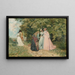 La buona ventura - Jean François Raffaëlli — quadro incorniciato alla parete
