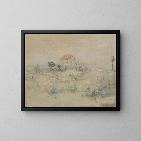 La villa aux environs de Paris - Jean François Raffaëlli — quadro incorniciato alla parete