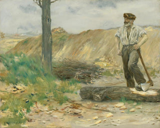 Il Boscaiolo - Jean François Raffaëlli — vista dell’opera