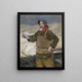 Il Vecchio Salvator - Jean François Raffaëlli — quadro incorniciato alla parete
