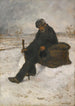 Le cheminot dans la neige - Jean François Raffaëlli — vista dell’opera