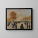 Les Champs-Élysées - Jean François Raffaëlli — quadro incorniciato alla parete