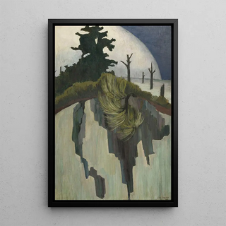 Jean Goulden - Paysage symboliste.webp