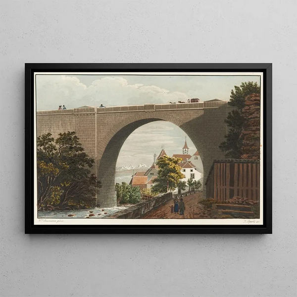 Jean Henri Baumann - Pont de Serrieres prs de Neuchatel.webp