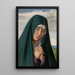 Vierge en deuil - Jean Hey — quadro incorniciato alla parete