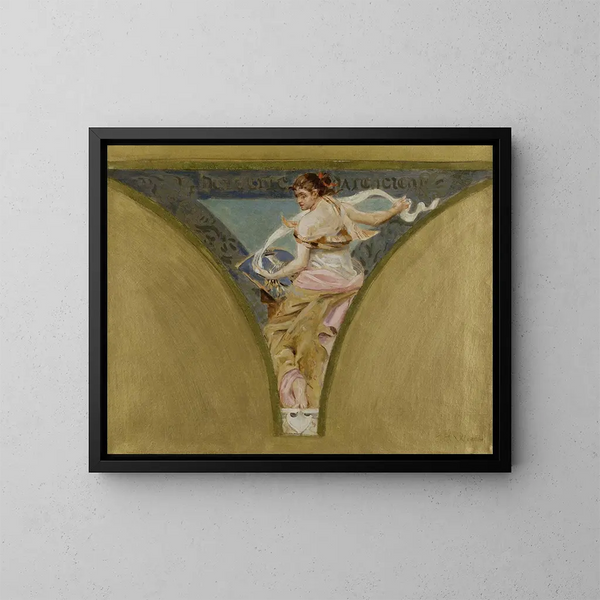 La dentelle de Valenciennes - Jean Joseph Weerts — quadro incorniciato alla parete