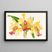 Cattleya aurea - Jean Jules Linden — quadro incorniciato alla parete