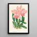 Cattleya Malouana - Jean Jules Linden — quadro incorniciato alla parete