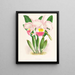 Cattleya Mendeli - Jean Jules Linden — quadro incorniciato alla parete