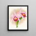 Cattleya Trianae var purpurata - Jean Jules Linden — quadro incorniciato alla parete