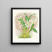 Coelogyne ocellata - Jean Jules Linden — quadro incorniciato alla parete