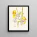 Coryanthes bungerothi - Jean Jules Linden — quadro incorniciato alla parete