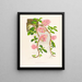 Dendrobium bracteosum - Jean Jules Linden — quadro incorniciato alla parete