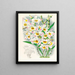 Dendrobium wardianum - Jean Jules Linden — quadro incorniciato alla parete