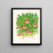 Masdevallia bella - Jean Jules Linden — quadro incorniciato alla parete