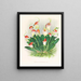 Masdevallia reichenbachiana - Jean Jules Linden — quadro incorniciato alla parete