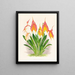 Masdevallia veitchiana - Jean Jules Linden — quadro incorniciato alla parete
