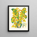 Sarcodes d'Oncidium - Jean Jules Linden — quadro incorniciato alla parete