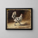 Poule - Jean Lulvs — quadro incorniciato alla parete