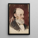 Portrait d'un vieil homme - Jean Lulvs — quadro incorniciato alla parete