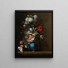 Nature morte di fiori - Jean-Michel Picart — quadro incorniciato alla parete