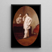 Le Mime Charles Deburau 1829-1873 in costume di Pierrot - Jean Pezous — quadro incorniciato alla parete