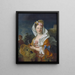 Ritratto di una dama in Pomona - Jean Ranc — quadro incorniciato alla parete