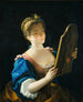 Una donna di fronte al suo specchio - Jean Raoux — vista dell’opera