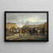 Gli onori del piede - Jean Richard Goubie — quadro incorniciato alla parete