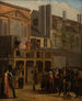 La Parade de Bobèche et Galimafré boulevard du Temple - Jean Roller — vista dell’opera