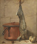con coniglio e pentola in rame - Jean Siméon Chardin — vista dell’opera