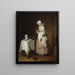 L'infermiera premurosa - Jean Siméon Chardin — quadro incorniciato alla parete