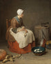 La femme de ménage - Jean Siméon Chardin — vista dell’opera