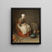 La femme de ménage - Jean Siméon Chardin — quadro incorniciato alla parete