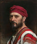 Ritratto di uomo con turbante - Jean Syndon Faurie — vista dell’opera