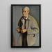 Autoportrait - Jean van den Eeckhoudt — quadro incorniciato alla parete