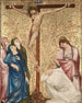 Calvario con un monaco certosino - Jean de Beaumetz — vista dell’opera