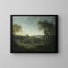 Rosendal visto da sud-est - Jeanna Elisabeth Ekerman — quadro incorniciato alla parete