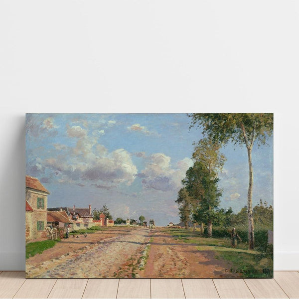 Riproduzione del dipinto Jeanne Pissarro detta Cocotte, Leggendo - Camille Pissarro