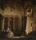 Jeanne de France in veste religiosa nel convento di Bourges - August von Bayer — vista dell’opera