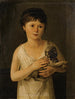 Ritratto di una bambina con il suo carlino - Jeanne-Élisabeth Chaudet — vista dell’opera