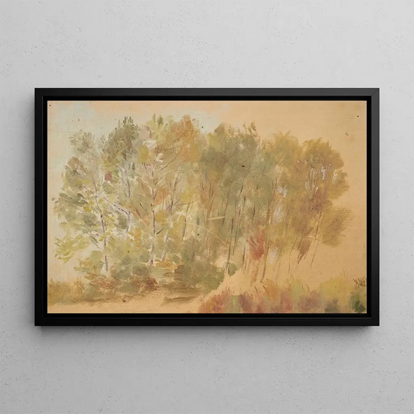 Jeanne JegouCadart - Paysage lacustre au cours deau.webp