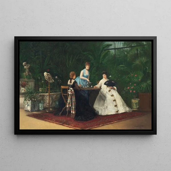 Jeanne Samson - Tea in the conservatory.webp