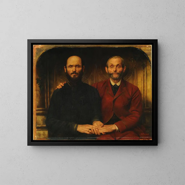 Amitié - Jef Leempoels — quadro incorniciato alla parete