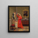 La Comparaison - Jehan Georges Vibert — quadro incorniciato alla parete