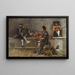 Riparazioni in Corso - Jehan Georges Vibert — quadro incorniciato alla parete