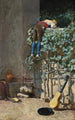 Coup d'œil furtif - Jehan Georges Vibert — vista dell’opera