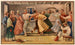 Studio murale di danza di cowboy, ufficio postale di Anson, Texas - Jenne Magafan — vista dell’opera
