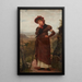 Promenade à la campagne - Jennie Augusta Brownscombe — quadro incorniciato alla parete